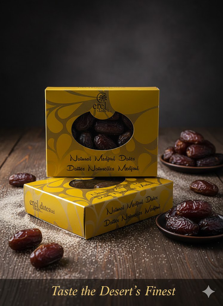 Medjool Datteln 1kg Groß Premium Class 1 Natürlich & Schwefelfrei 🌴 HURMA
