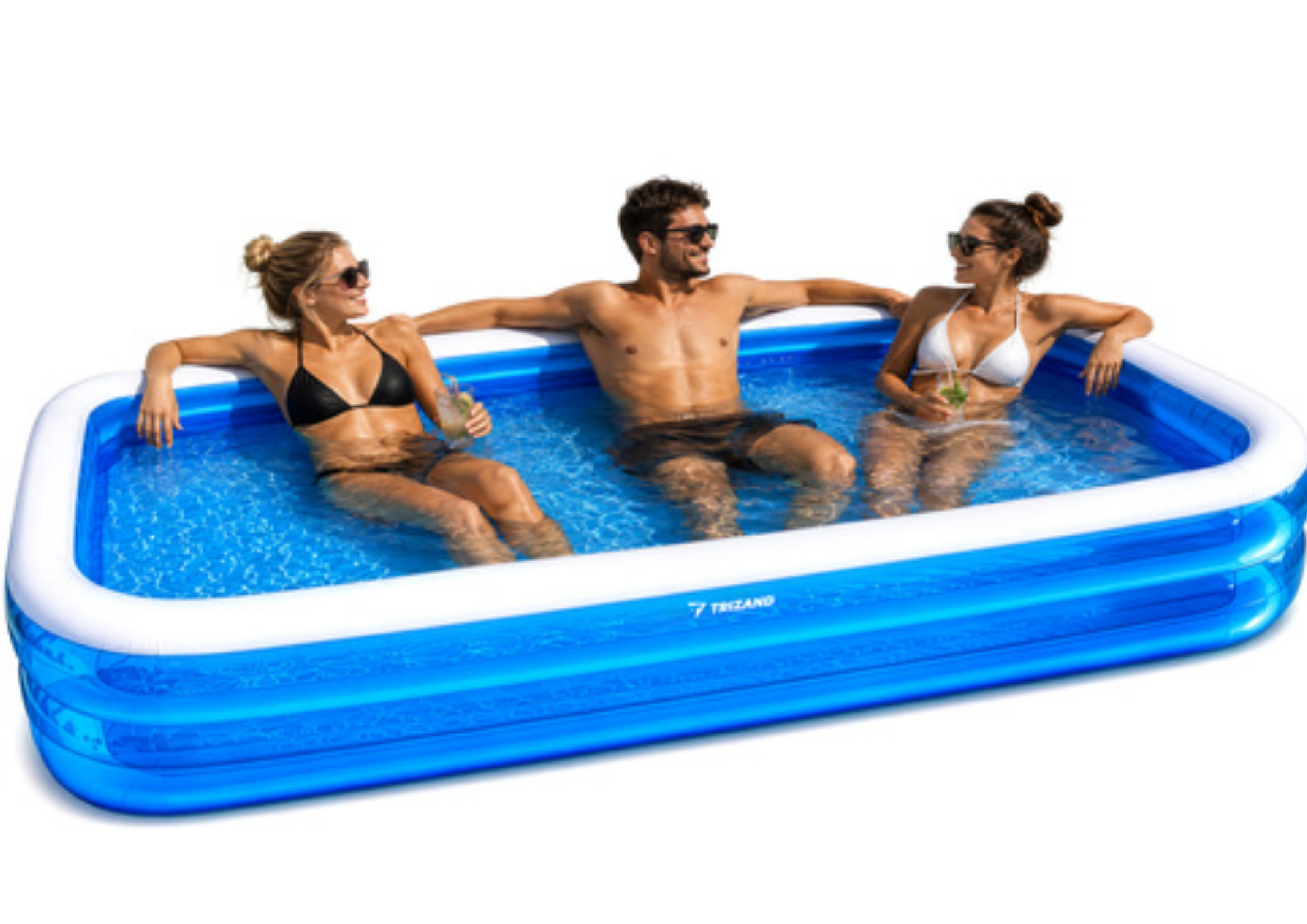 Intex 56475NP - Inflatable Swim Pool Center Family Lounge, 90 x 90 x 26 inches