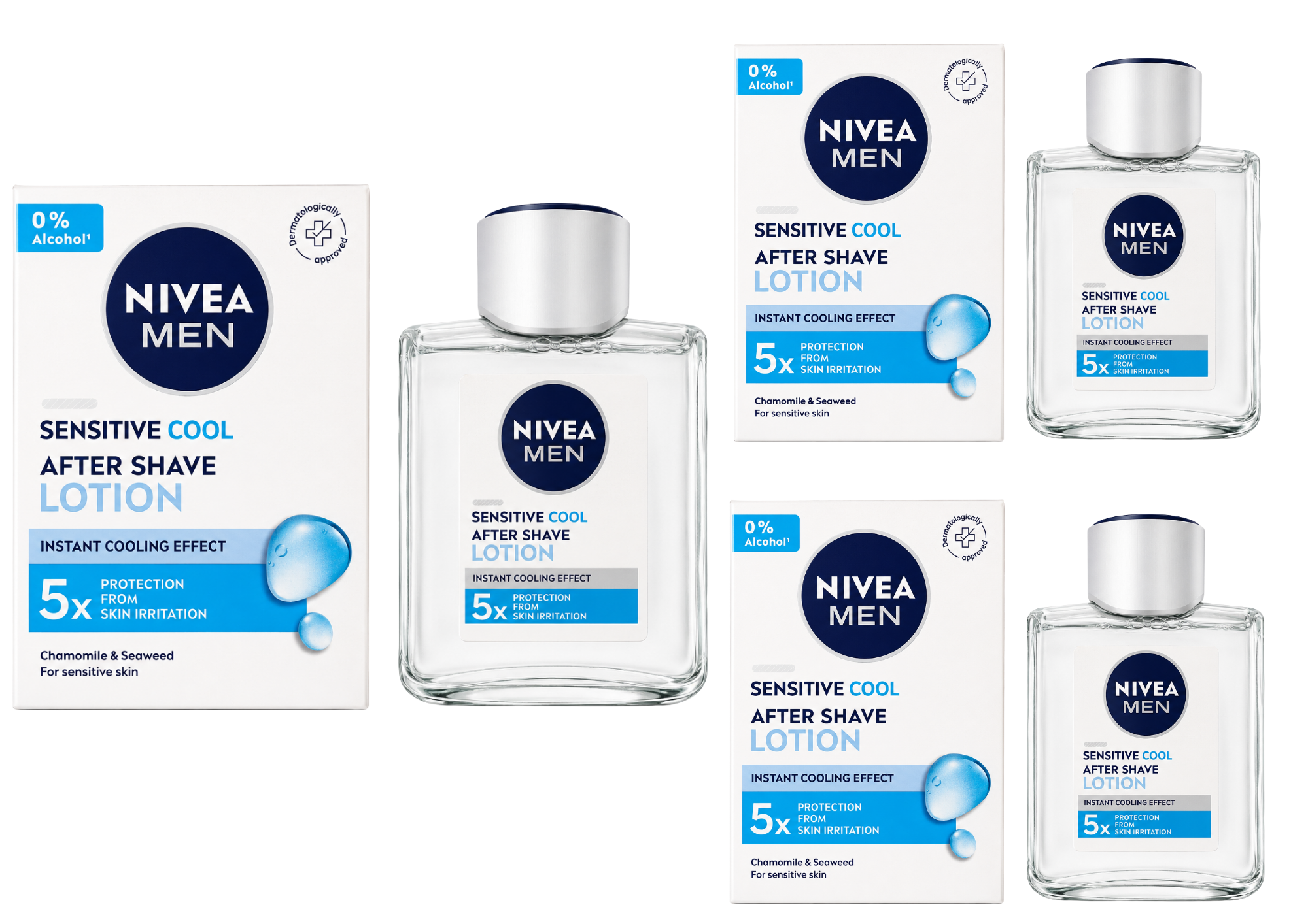 Nivea Men Protect + Care After Shave Fluid Aloe Vera & Pro Vitamin B5 100 ml