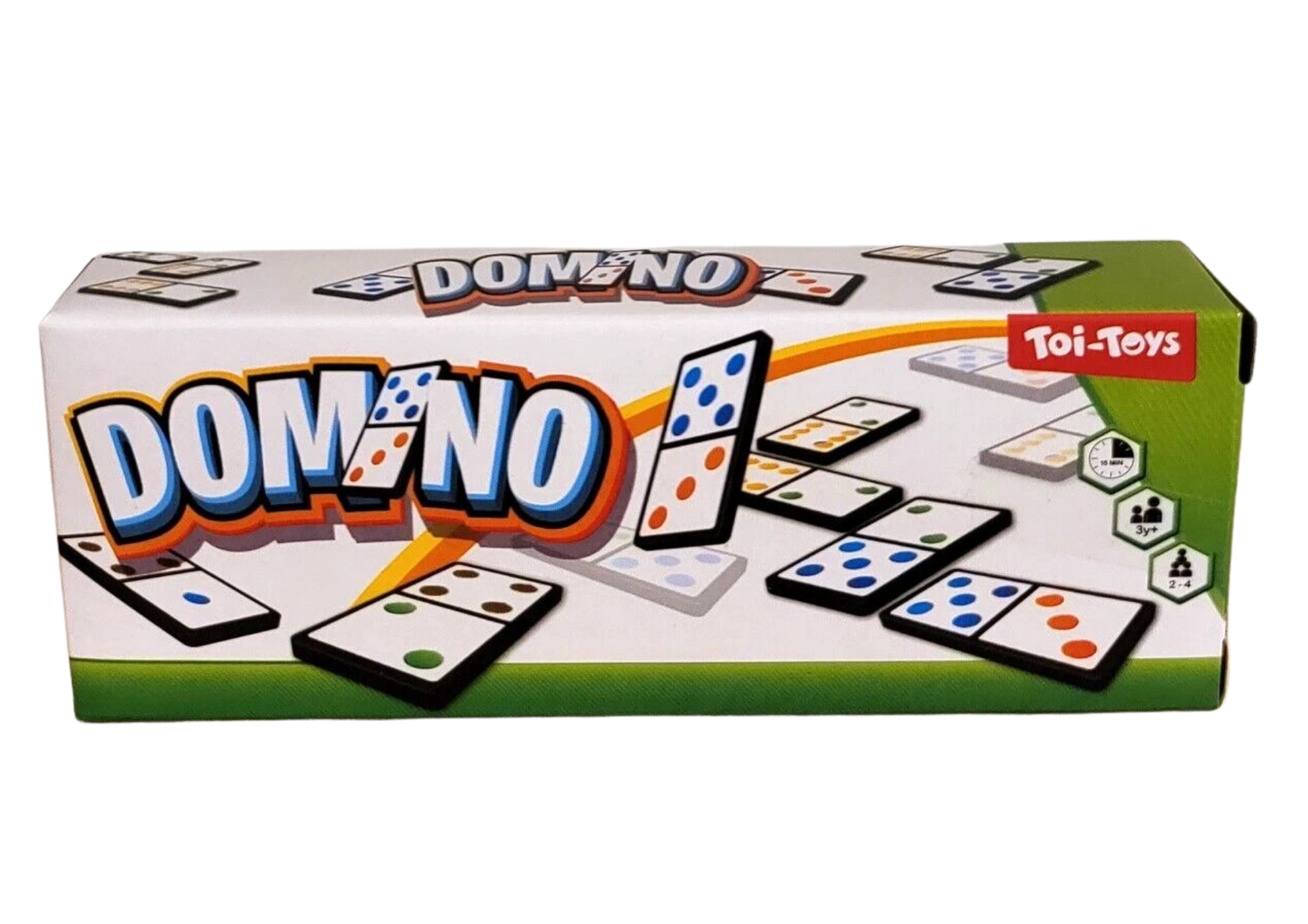 Dominospiel Mini Reisespiel 13x5 cm – Klassisches Domino Strategiespiel