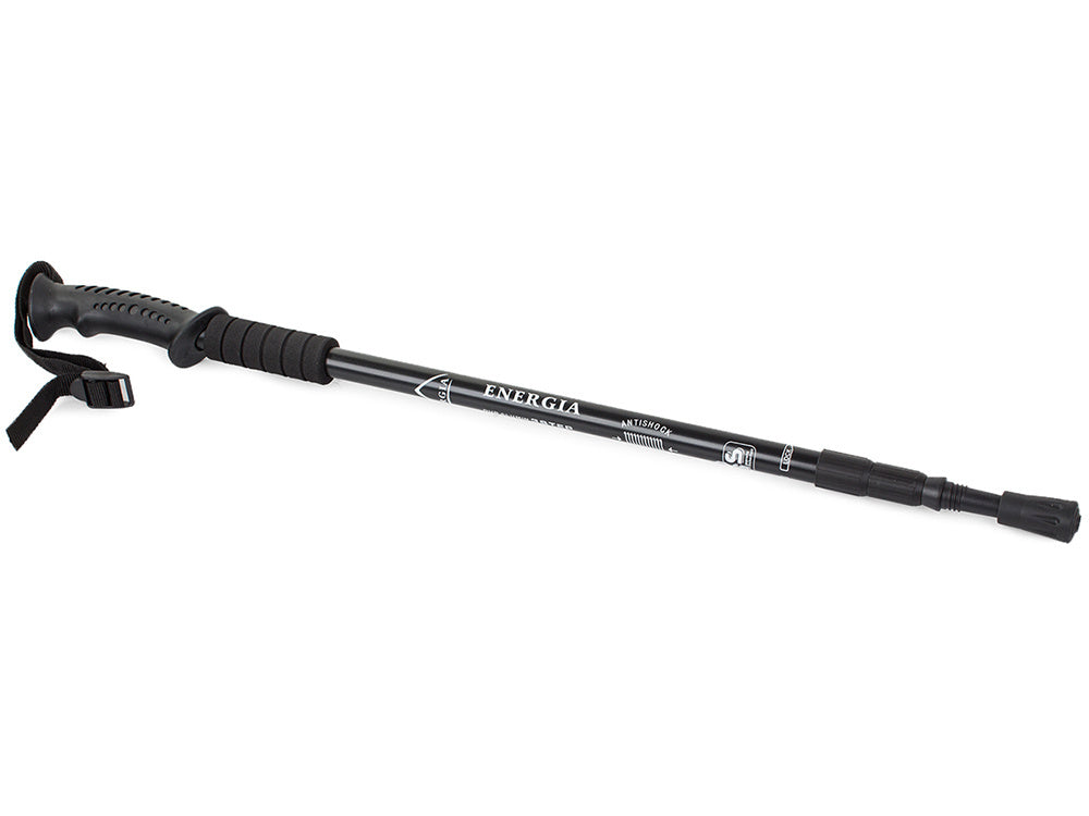 Nordic Walking Stock Teleskop 64-135 cm – Alu Antischock Wanderstock mit Korkgriff