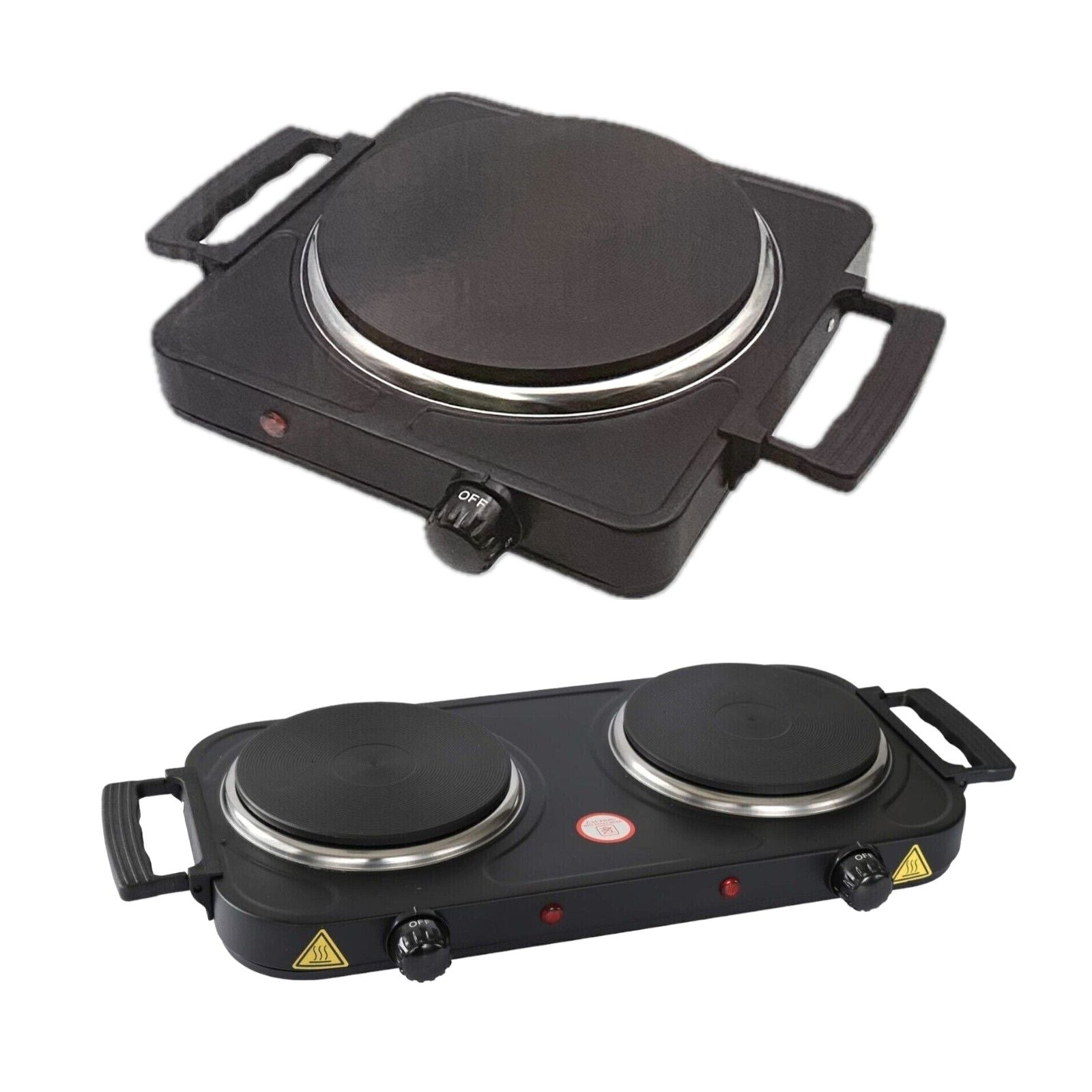 Doppelkochplatte 2 x 1000W o. Einzelkochplatte 1500W Kochplatte Induktion NEU