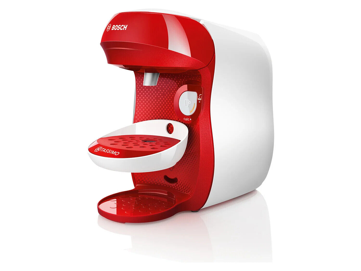 Bosch Tassimo Happy Style capsule machine fully automatic red/anthracite 1400 W