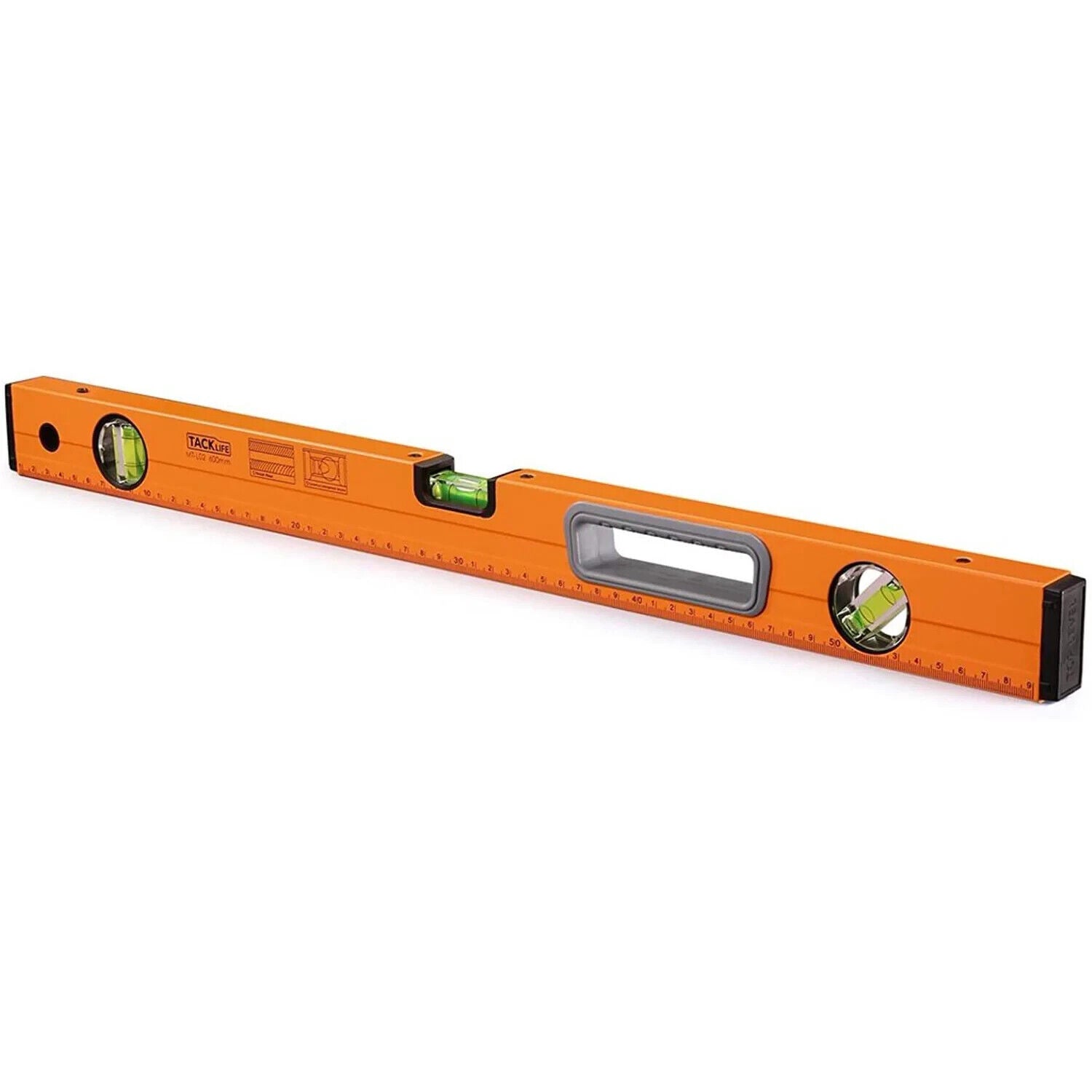 TACKLIFE Wasserwaage MT-L02 – Magnetische Messlatte aus Aluminiumlegierung