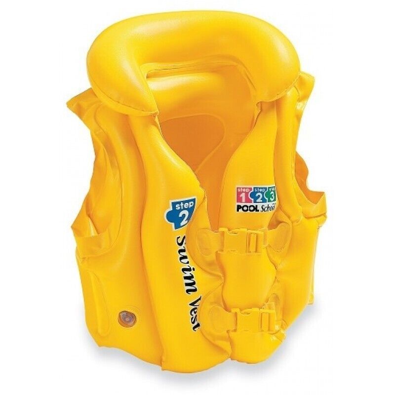 Aufblasbare Intex Schwimmweste für Kinder 3–6 Jahre (18–30 kg) – Modell 58660EU