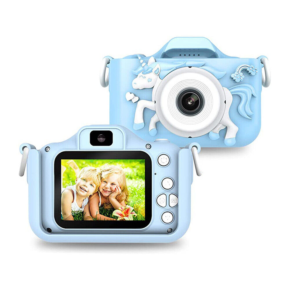 Digitale Kamera für Kinder Robuste Kinderkamera, Mini Kamera 1080P HD ✅✅✅