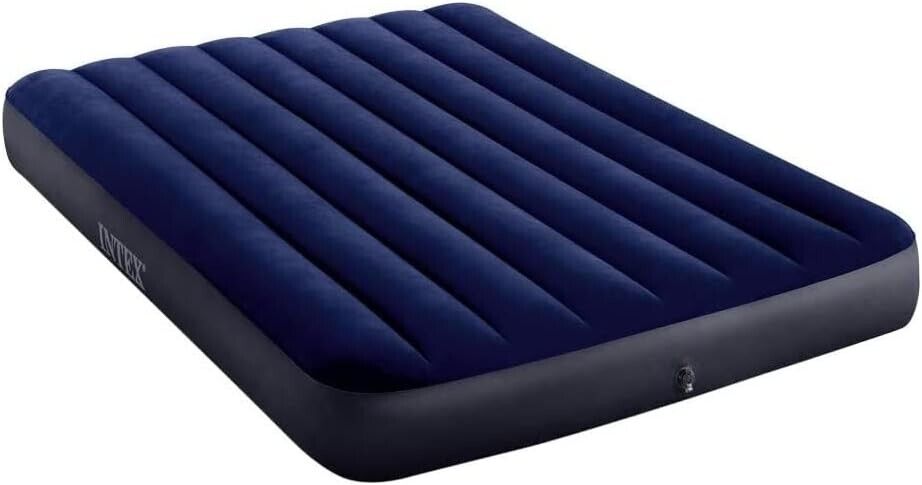 Intex Dura-Beam Luftbett 191x137x25 cm – Aufblasbares Doppelbett für Innen & Außen