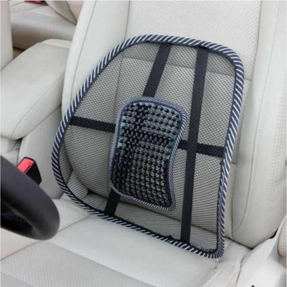 Orthopädische Rückenstütze mit Massagefunktion – Ergonomisches Mesh für Stuhl & Auto