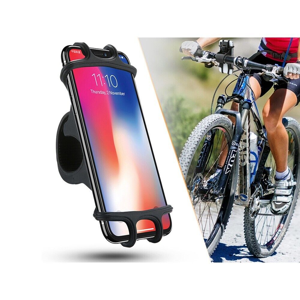 Fahrrad Handyhalterung aus Silikon – Universal Lenkerhalter für Smartp