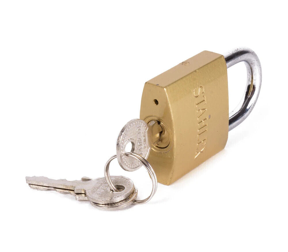 Vorhängeschloss Bügelschloss Messingschloss Schloss robust schlagfest wetterfest
