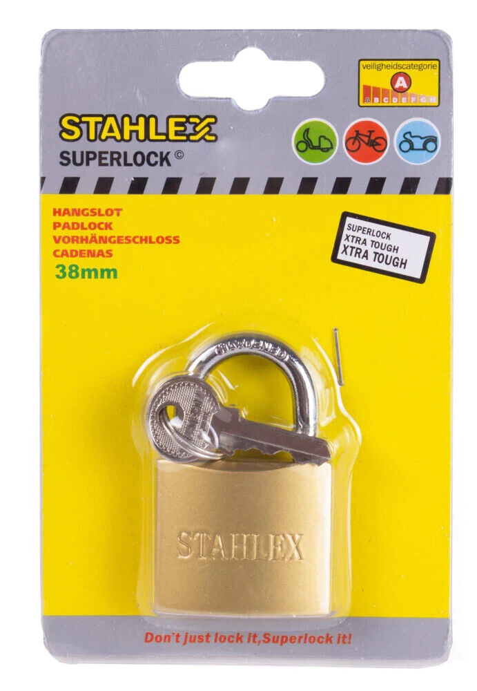 Vorhängeschloss Bügelschloss Messingschloss Schloss robust schlagfest wetterfest