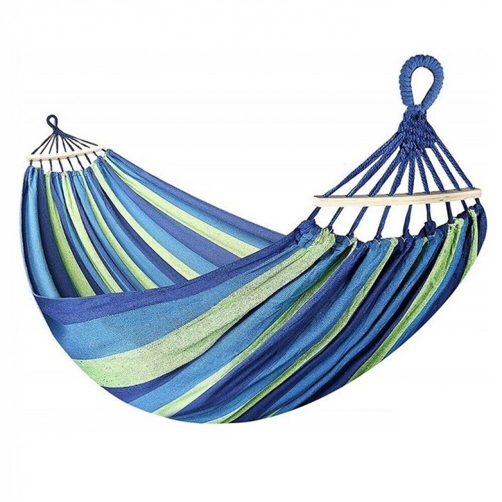 Hängematte Camping Freizeit 250X90 cm 2 Personen Hängematte XXL 150KG