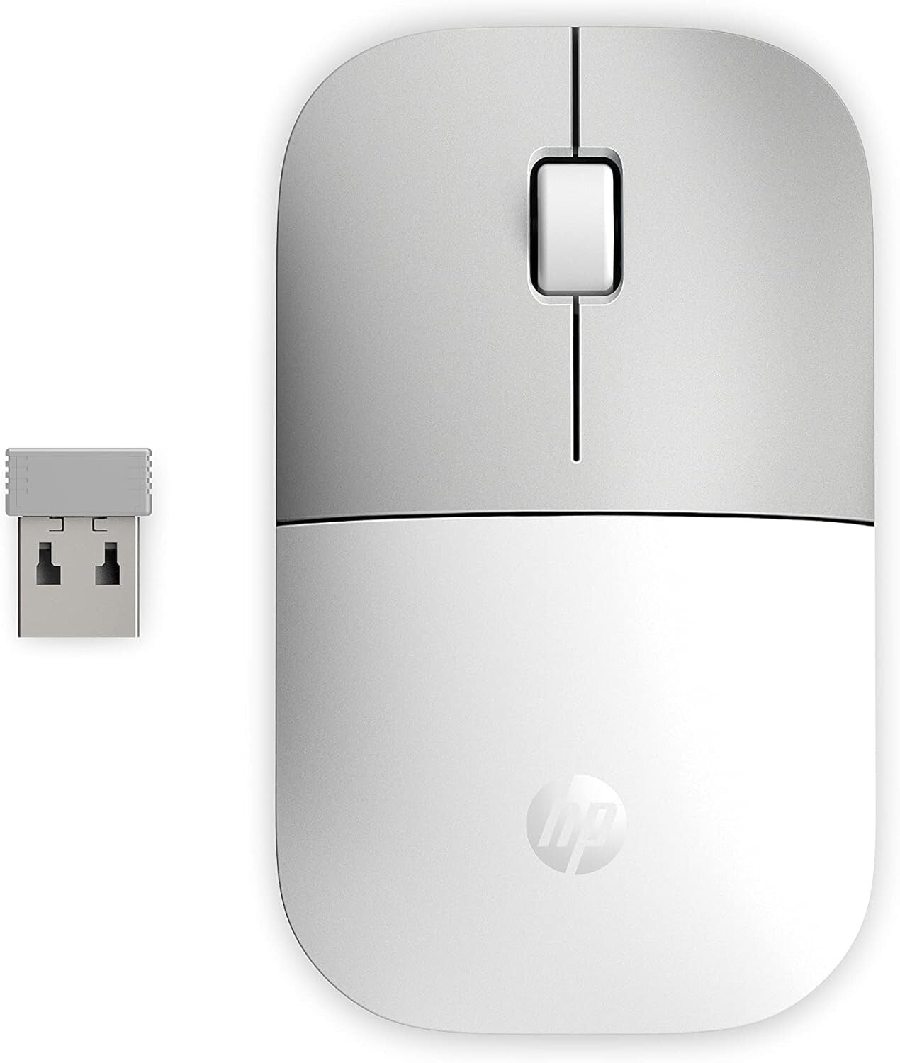 HP Z3700 Maus Wireless USB 2,4GHz 1200 DPI Slim Keramik Plug&Play 16 Mon.