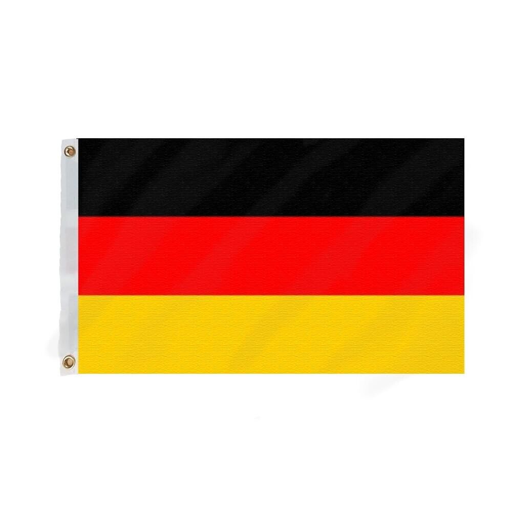 Fahne Flagge Deutschland 90X150 Ösen Deutsche Hissflagge Metallösen Wetterfest