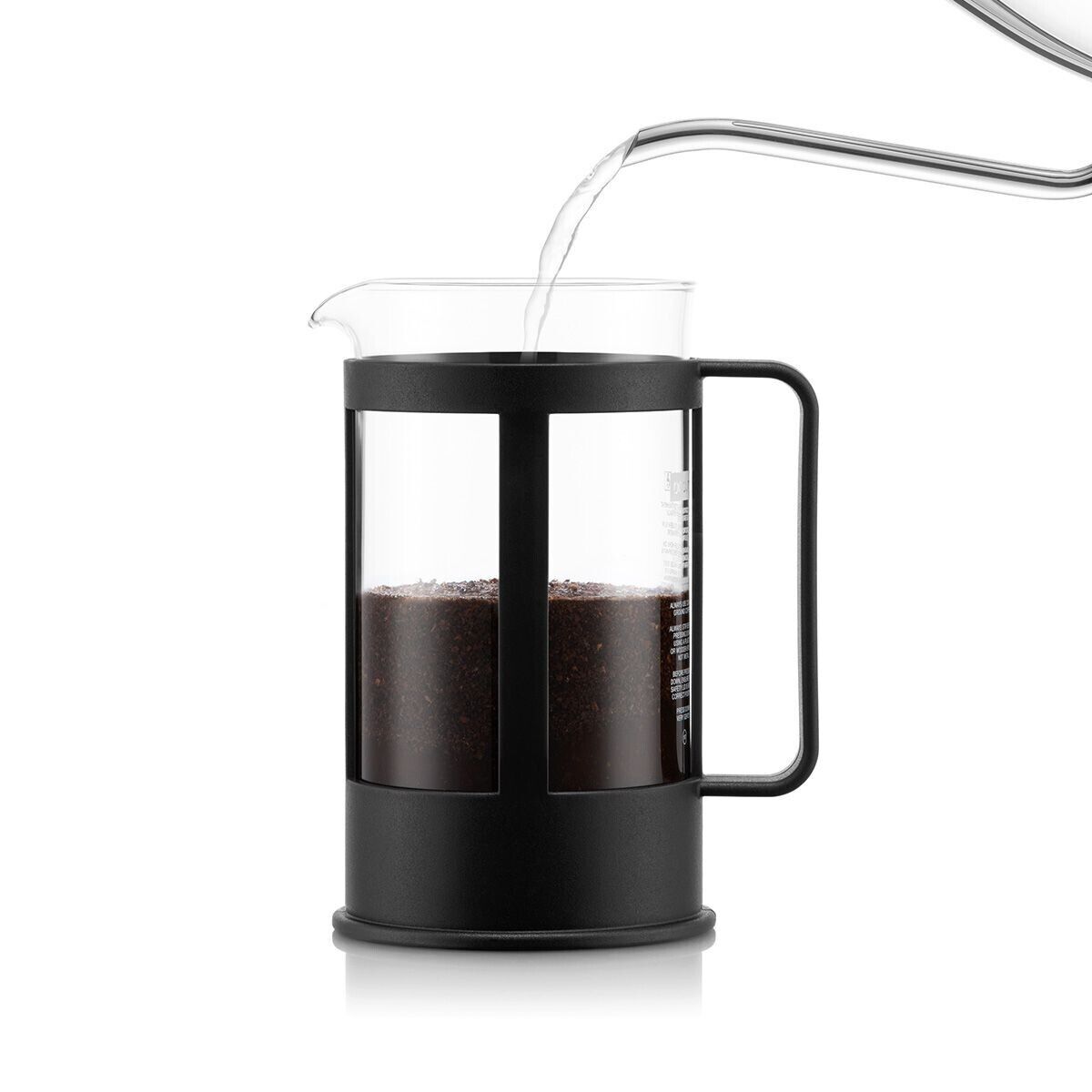 Bodum KENYA Kaffeebereiter French Press 8 Tassen 1,0L schwarz Spülmaschine