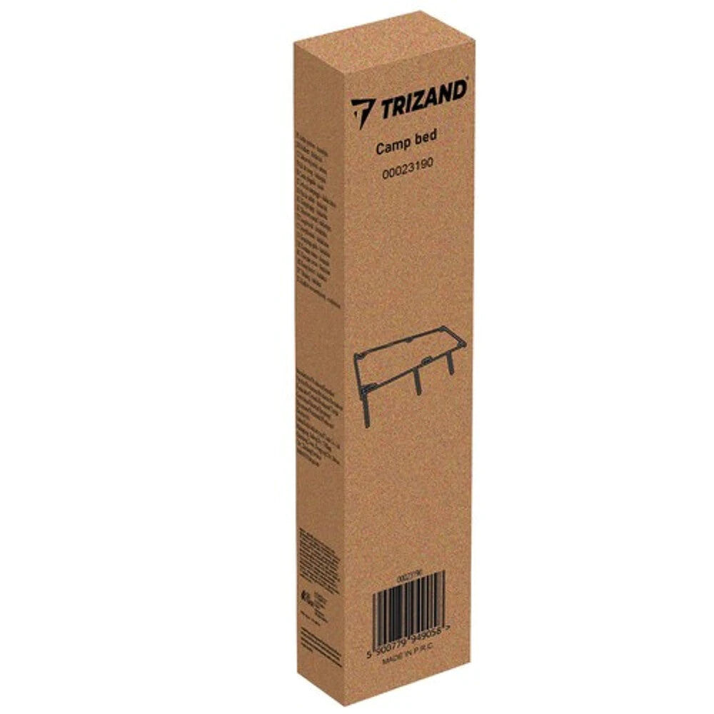 Feldbett Klappbett Gästebett Schwarz 189x70x43 cm 110kg Klappbar mit Tasche