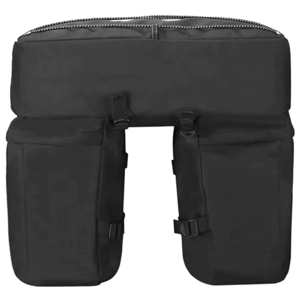 Gepäckträgertasche Fahrrad 60L wasserdicht mit Reflektoren & Regenhülle 🚴🚴🚴