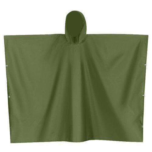 Regenponcho mit Kapuze | Wasserdicht | Wiederverwendbar | Outdoor | Unisex