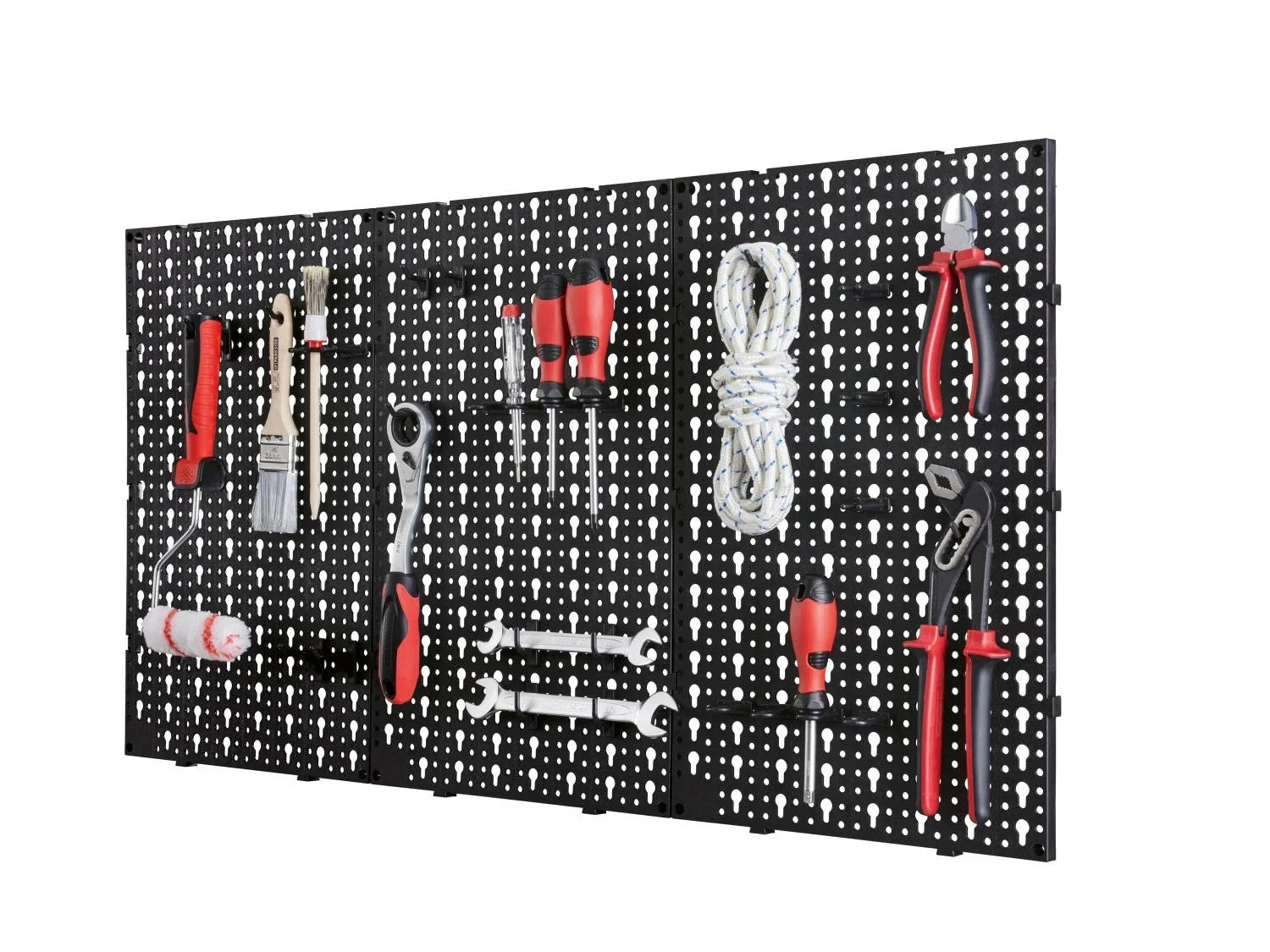 parkside aufbewahrung Parkside Werkzeug Wandorganizer 30tlg Set 49x30x1,4cm inkl. Montagemat