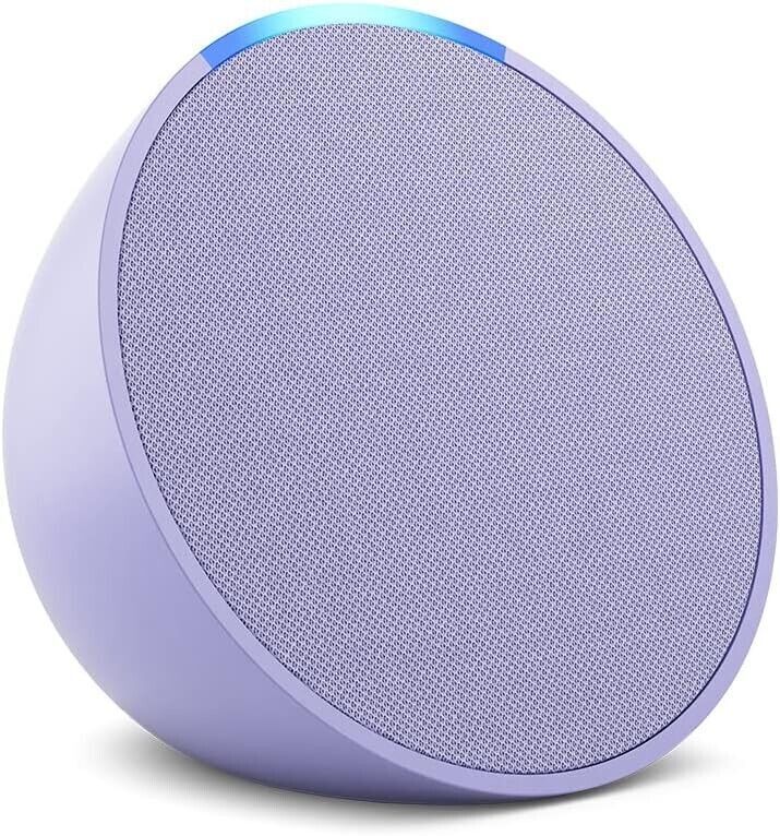 Amazon Echo Pop kompakter Smart Speaker Alexa Musik Bluetooth - Lavendel neu✅