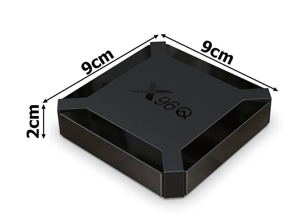 Smart TV Box Android 10 📺 HDMI Media Player mit Fernbedienung WLAN