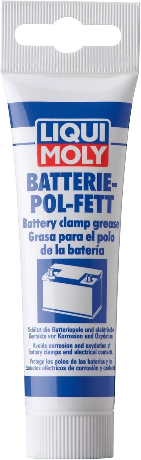 Batteriepolfett LIQUI MOLY 3140 Spezialfett Kontaktfett Batterie-Pol-Fett 50g