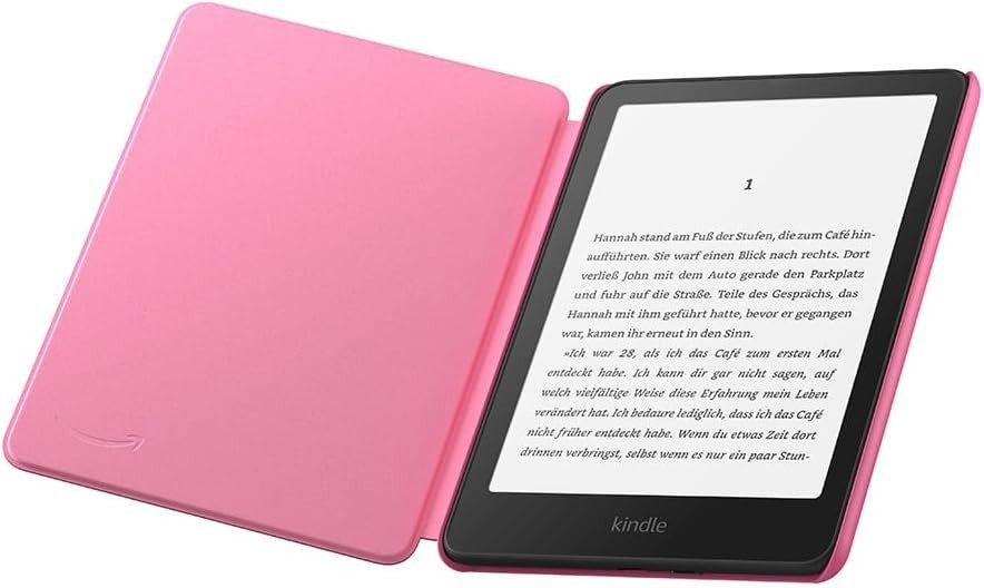 Hülle für Amazon Kindle Paperwhite und Amazon Kindle Colorsoft – Leichte und wasserfeste faltbare Schutzhülle – Stoff