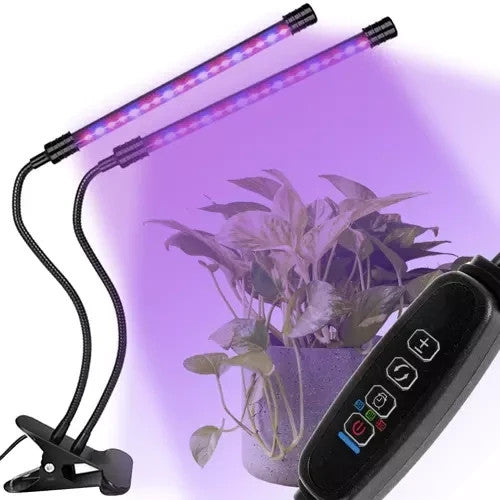 LED Pflanzenlampe 20W 💡 Grow Light Dimmbar Timer 3/9/12h IP54 Pflanzenlicht