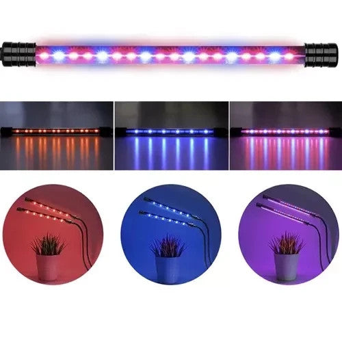 LED Pflanzenlampe 20W mit Timer und Dimmer – Pflanzenlicht für Zimmerpflanzen & Anzucht