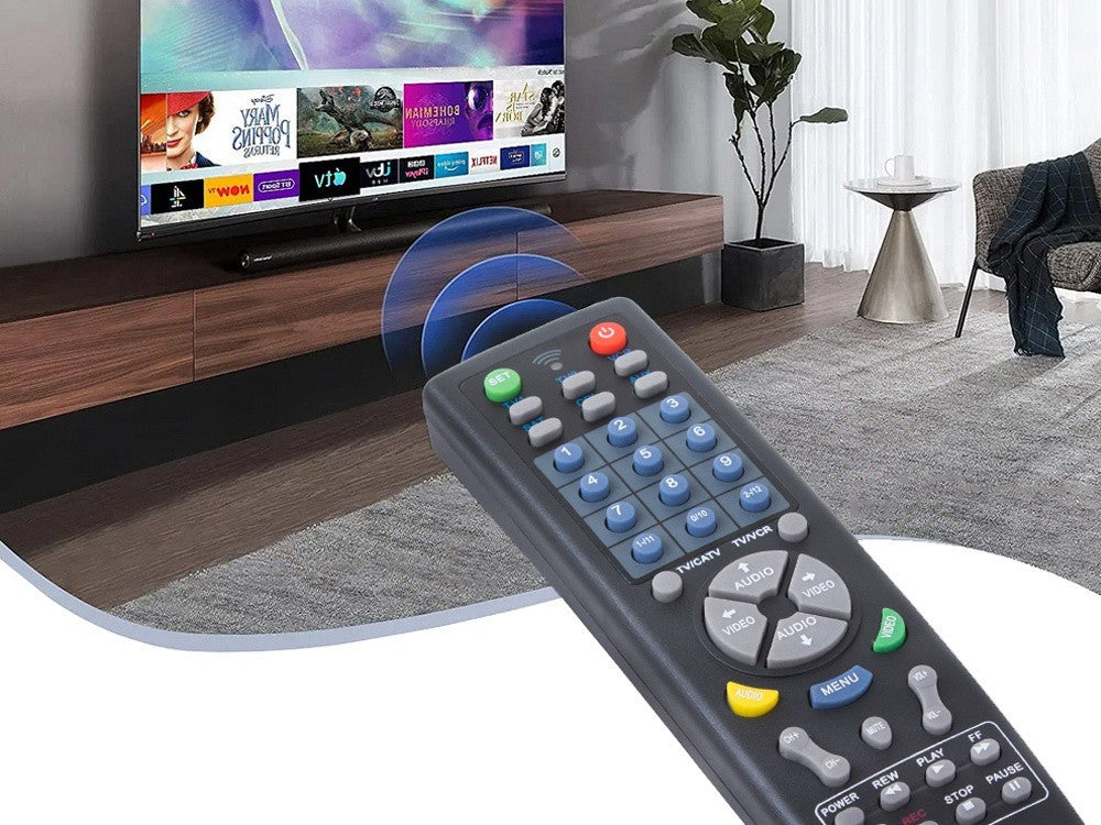 Universal Fernbedienung für TV, DVD, SAT & Audio – Ersatz Remote Controller