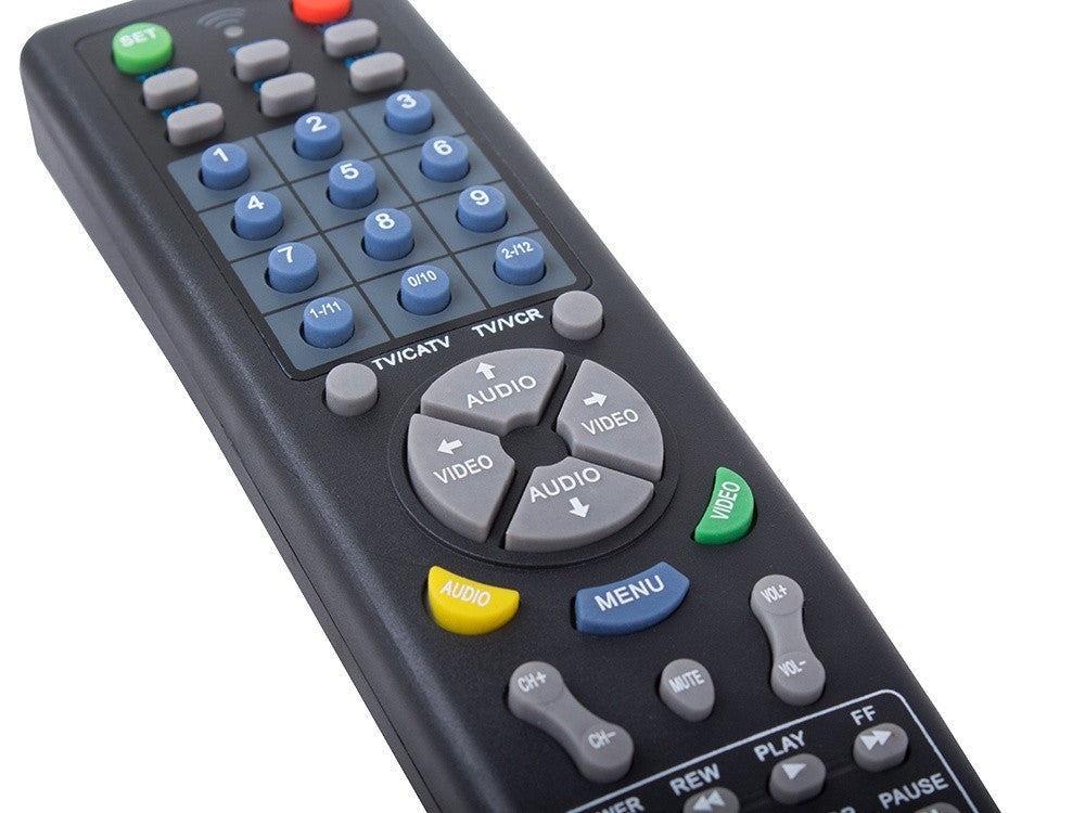 Universal Fernbedienung für TV, DVD, SAT & Audio – Ersatz Remote Controller