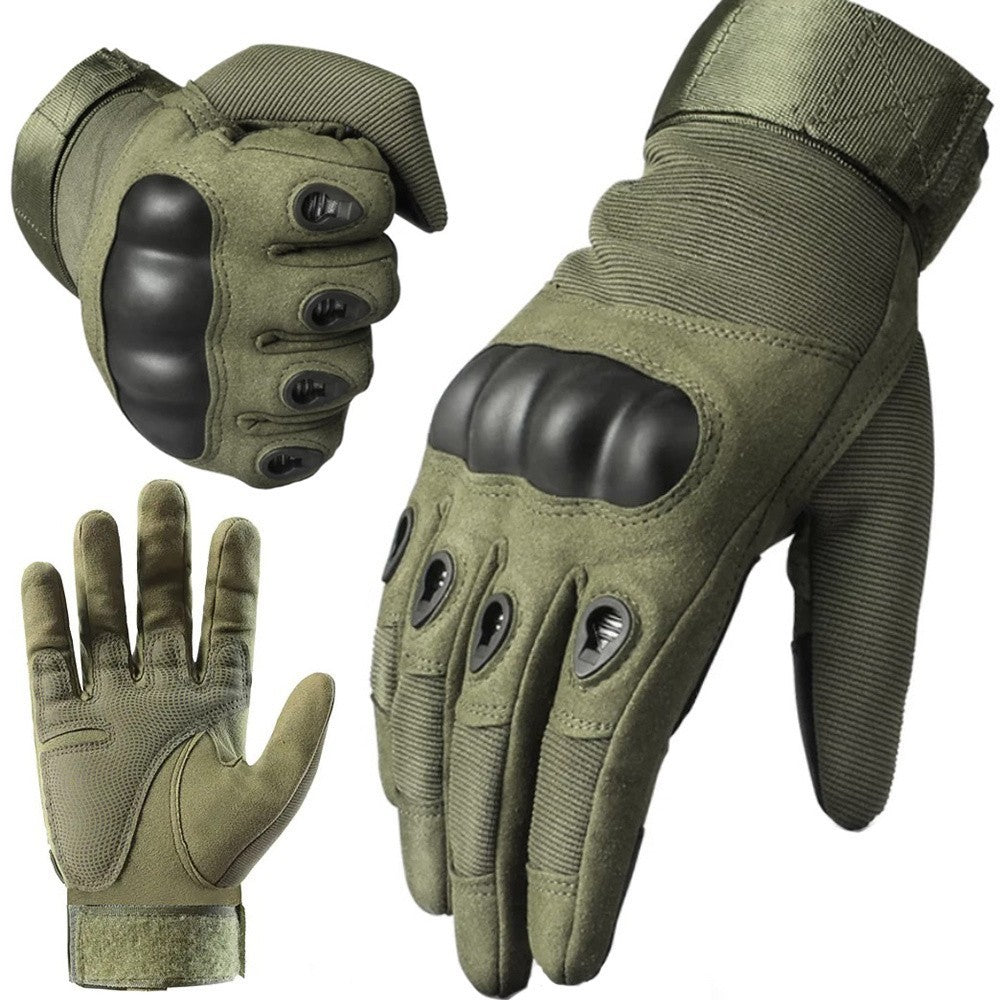 Taktische Thermo Handschuhe XL – Militär Touchscreen rutschfest mit Knöchelschut
