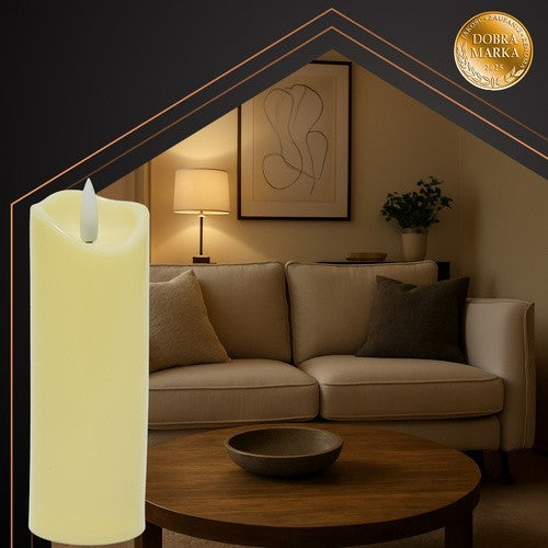 Led Kerzen Set elektrische Dekokerzen Grablicht warmweiß flackernd innen/außen