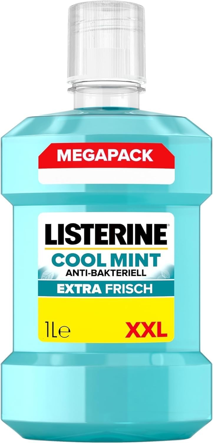 Listerine Cool Mint 1000ml Mundspülung Antibakteriell mit Minze