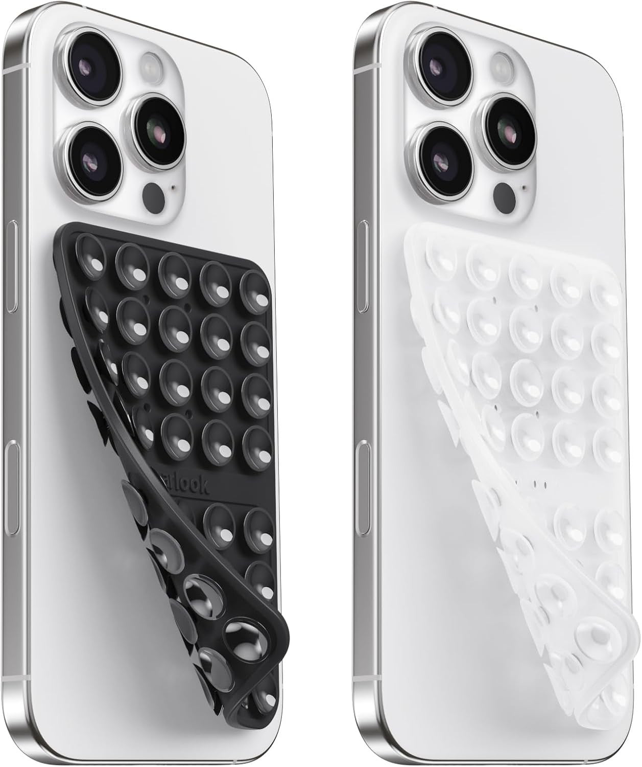 Silikon Handyhalter mit Saugnapf beidseitig Handsfree fĂĽr alle Smartphones 2 STĂśCK