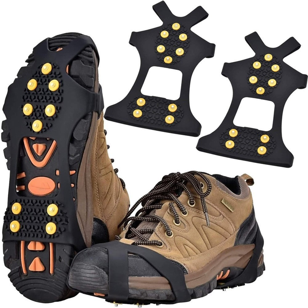Wander Steigeisen Schuhspikes Anti-Rutsch Pads – Sicherer Halt Größe 37–41