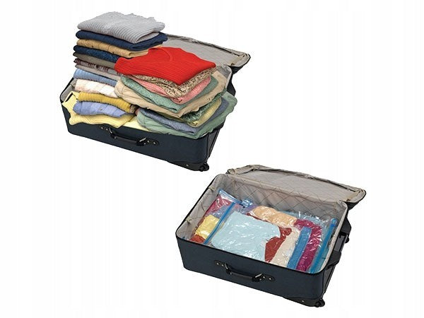 Vakuum Kleidersack mit Aufhängung 50x60 cm – Platzsparende Aufbewahrun