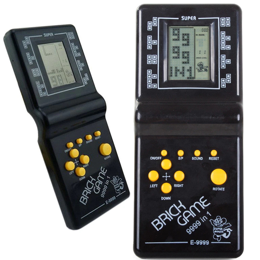 Retro Handheld Spielkonsole mit 9999 Spielen – Nostalgisches Puzzle-Spielzeug der 90er