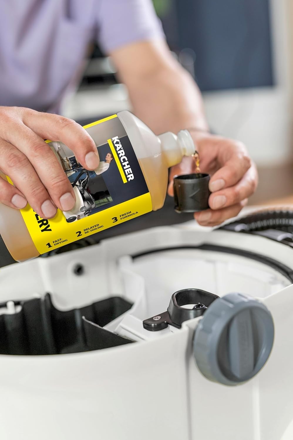 Kärcher Teppichreiniger RM 519, geeignet für die Reinigung von Teppichböden