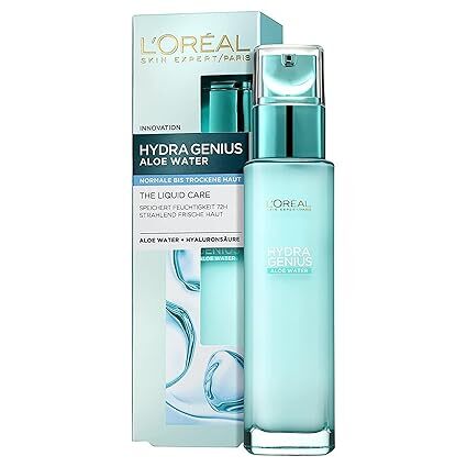 L'Oréal Hydra Genius Aloe Water 70ml – Feuchtigkeit für trockene Haut