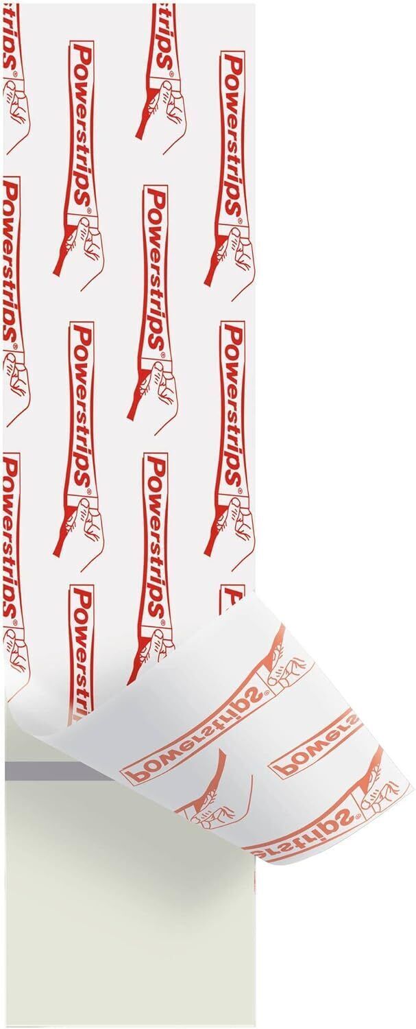 Tesa Powerstrips Tapete&Putz - doppelseitige Klebestreifen für Tapete und Gips