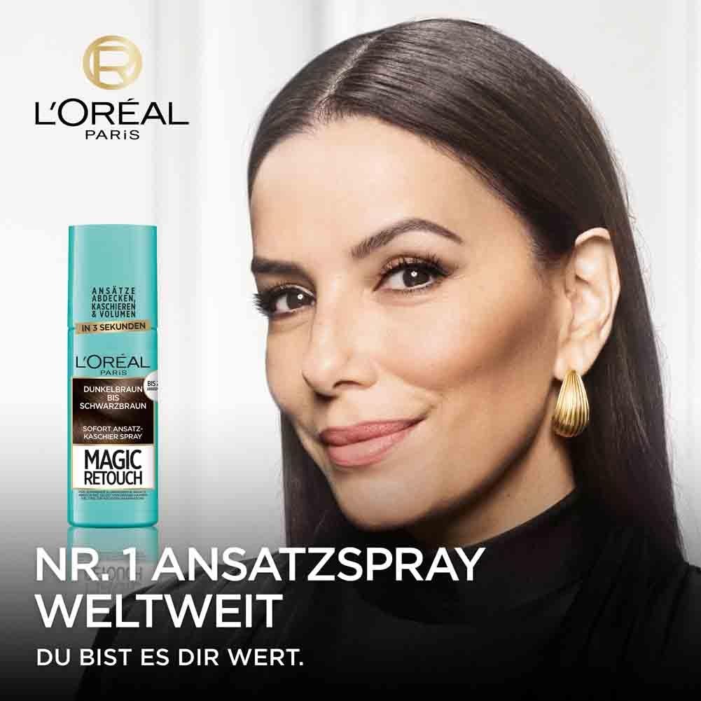 L'Oréal Paris Magic Retouch Ansatz Kaschierspray Schwarz 75ml