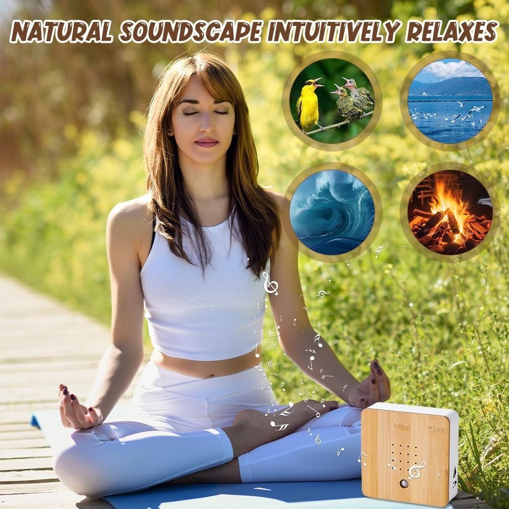 Vogelgezwitscher Box mit Bewegungsmelder – Entspannende Naturgeräusche für Zuhause, Büro & Bad