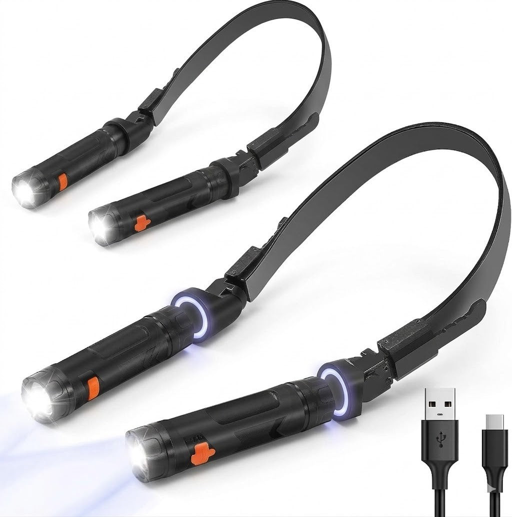 Magnetische LED Leselampe Abnehmbar Buchlampe Flexibel Nachtlicht Geschenk