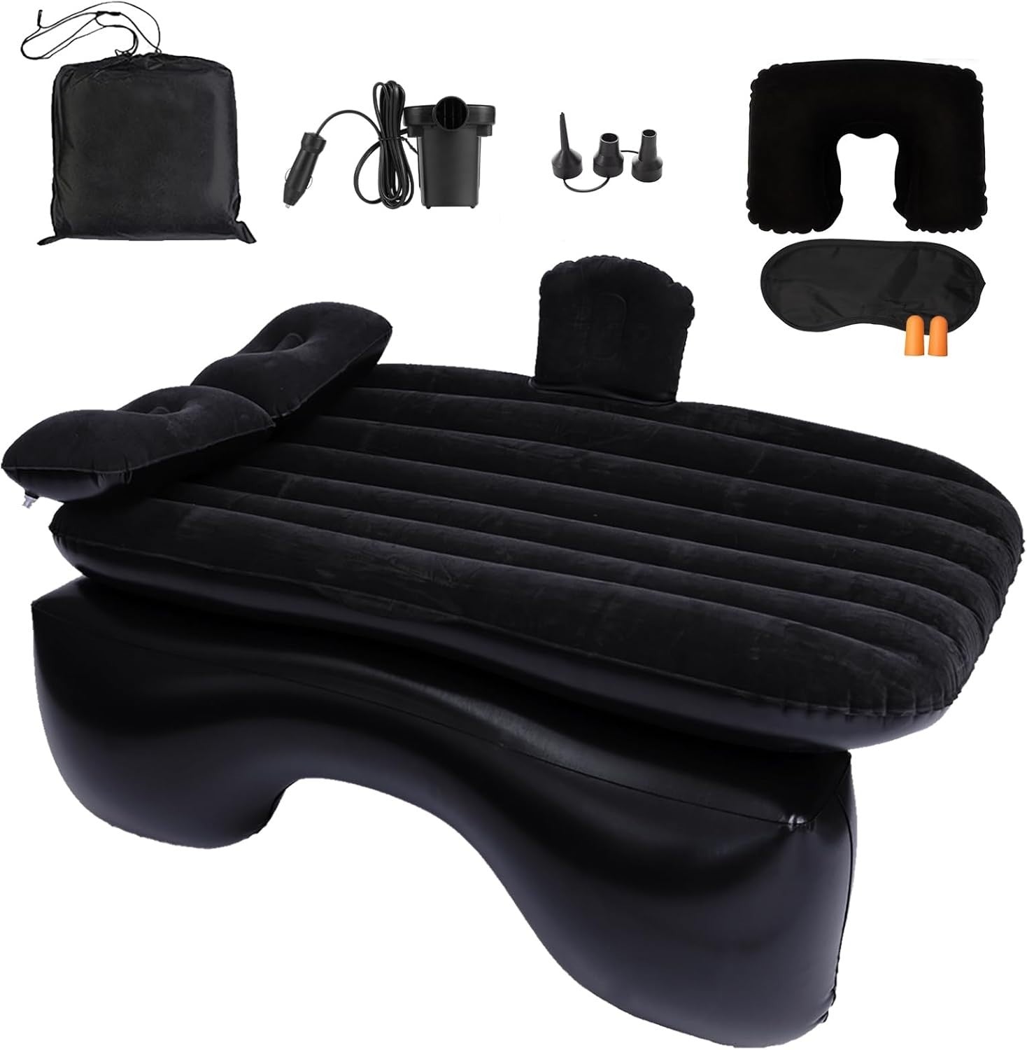 Auto Luftmatratze SUV PKW Rücksitz Bett 12V Pumpe Camping