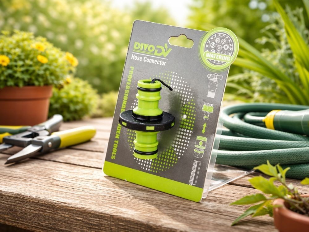 Schlauchverbinder 1/2 Zoll Doppelkupplung Gartenschlauch Adapter Kupplung