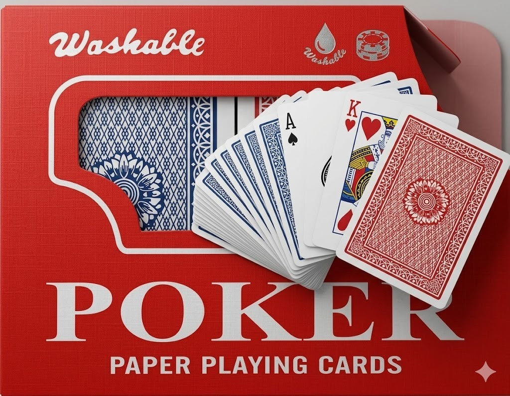 Spielkarten Set 2 Decks Pokerkarten inkl Etui Kartenhalter