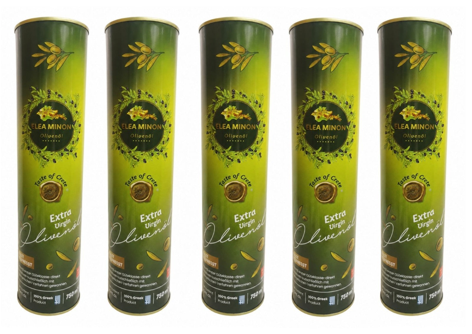 Elea Minon Extra Natives Olivenöl 0,75L Kaltgepresst aus Kreta, Griechisches