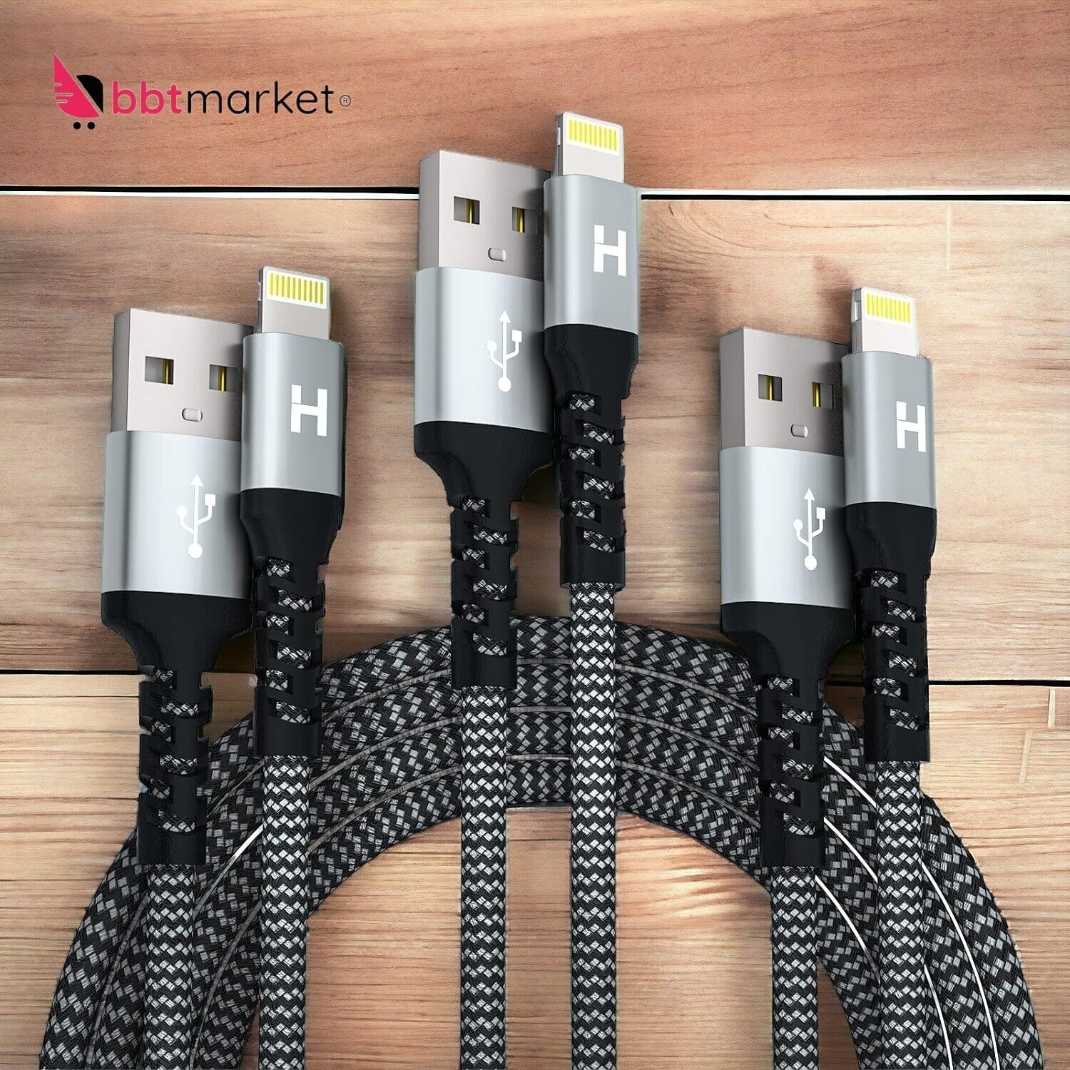 Charging cable 3x for original iPhone 6 7 8 11 12 13 14 X XS XR Pro Max USB Apple new