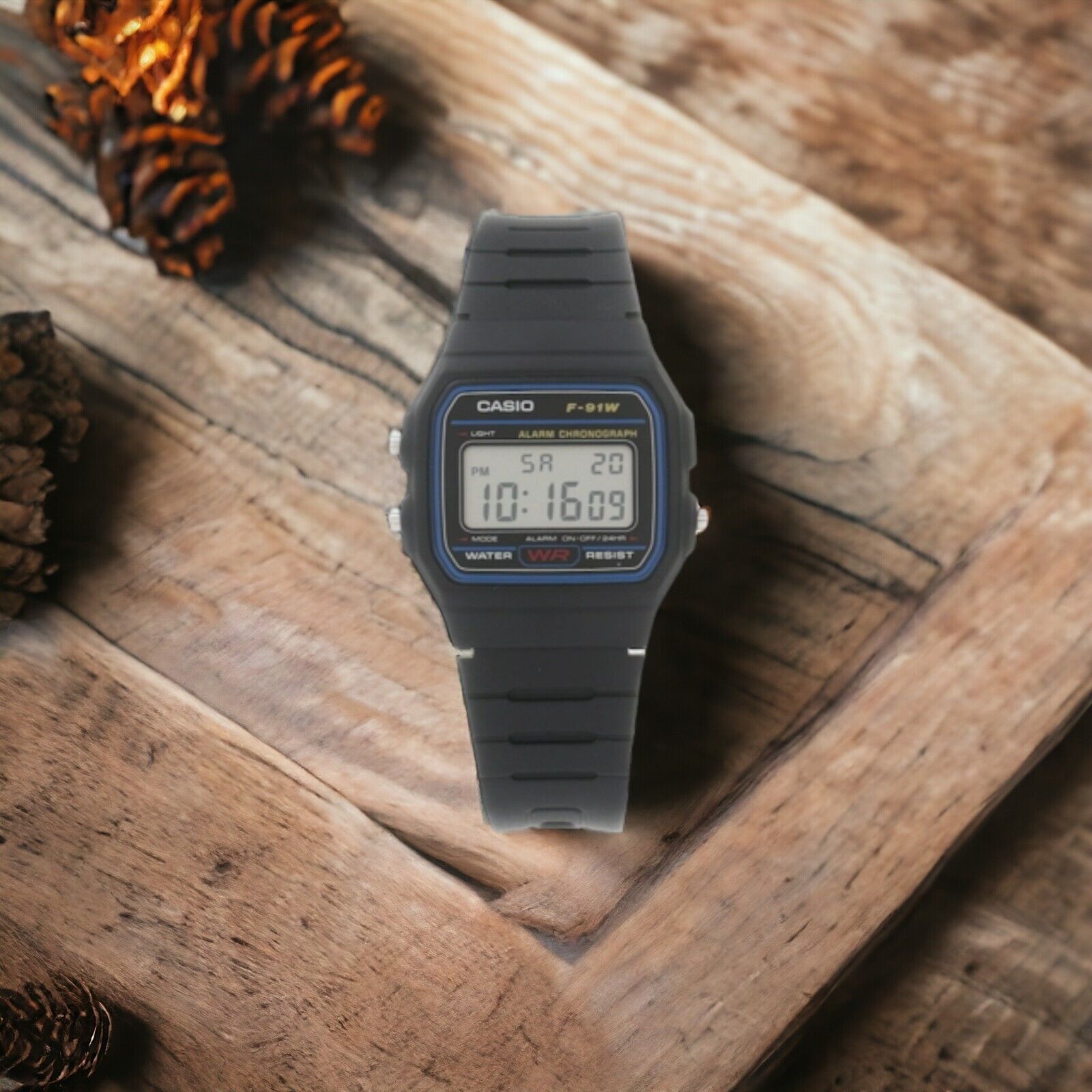 Casio Collection Unisex Digital Armbanduhr F-91W